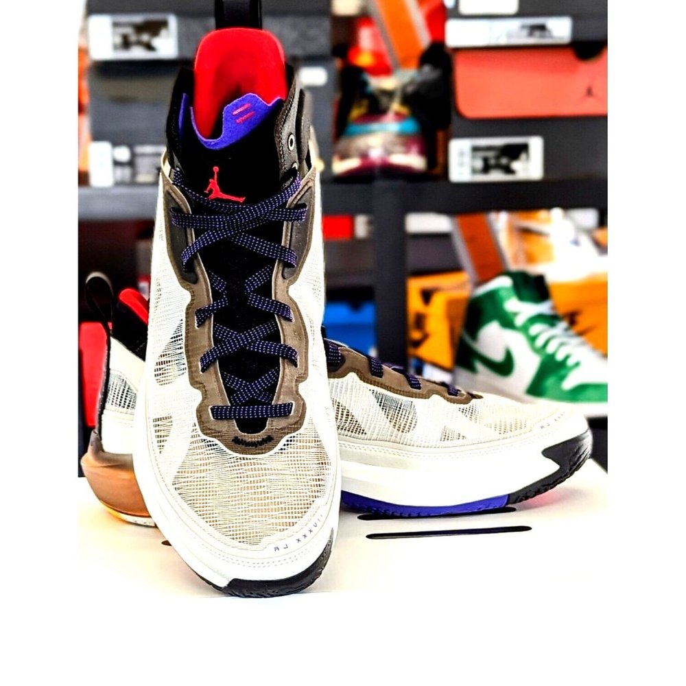Nike Air Jordan XXXVII 37 Beyond Borders light Bone Concord DD6958-060 Men Sz 13